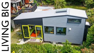 Modern Meets Rustic Design In Dream Tiny House