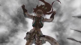 Fuuka gets Knocked Out (Swirly Eyes)