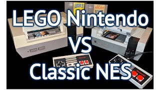 LEGO Nintendo Set VS. Original NES!