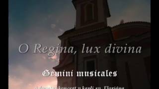 Codex Fr O Regina, Lux Divina - Gemini Musicales