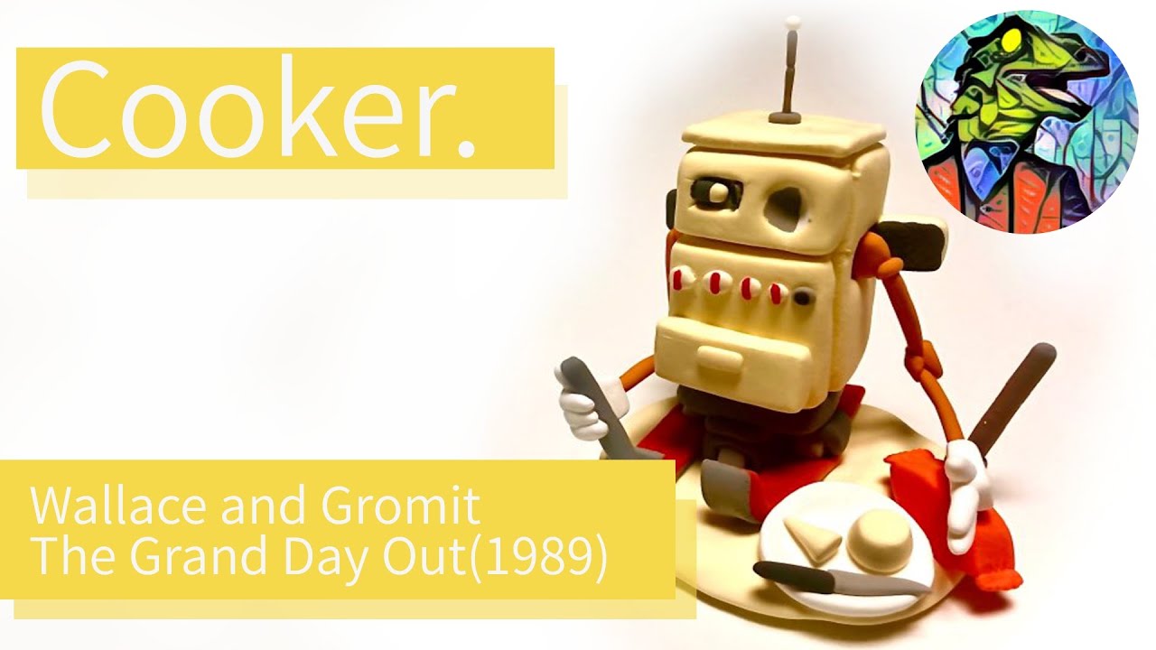 Creating Cooker clay figure [Wallace and Gromit, The Grand Day Out