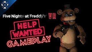 WE'RE BACK! | FNAF VR Help Wanted Gameplay PART ONE