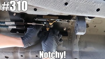 Hybrid Racing No Cut Shifter & Cables install - K20 Swap Part 7