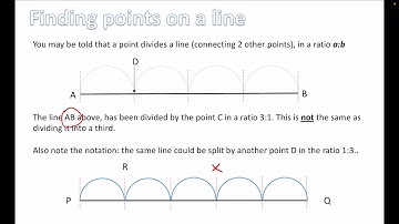 Higher Maths-Vectors and Ratios