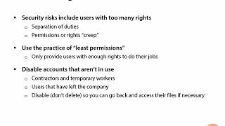 025  User Rights and Permissions Review