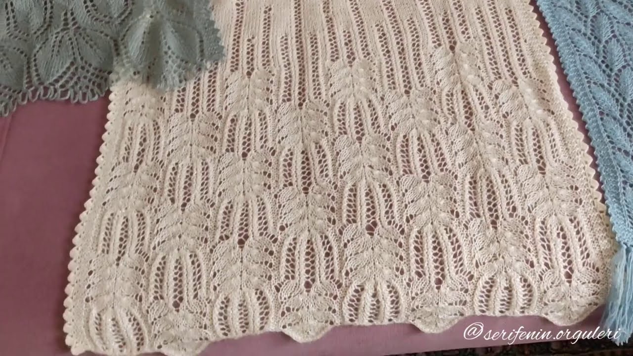 ŞİŞ ÖRGÜSÜ GELİNLİK ŞALLAR