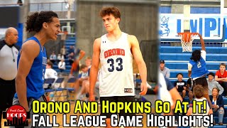 Hopkins Vs Orono Was A Battle Preseason Contenders Go At It