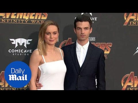 Brie Larson is wonderful in white at the premiere of Avengers 3 - Daily Mail
