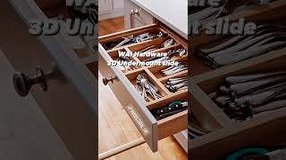 WAI Hardware - 3D Undermount slide