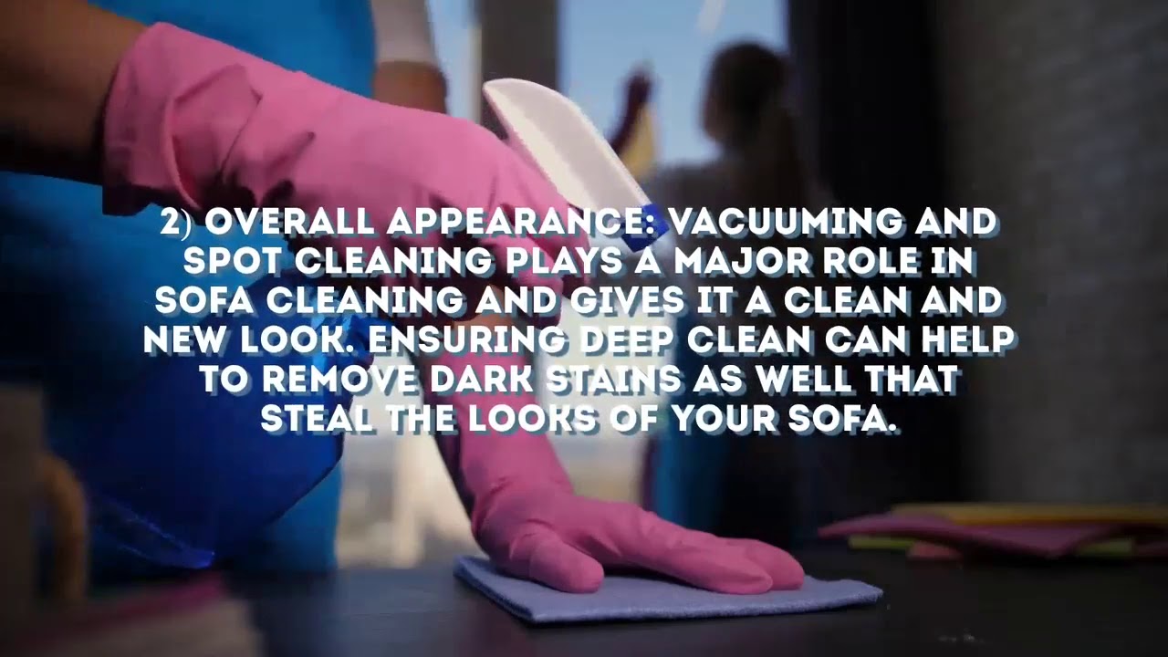 Best Four Ways To Clean Your Sofa | Sofa Cleaning Service In Mumbai - YouTube