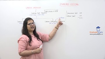 SEM 6 - Cost Accounting - Standard Costing- Labour variance for single labour