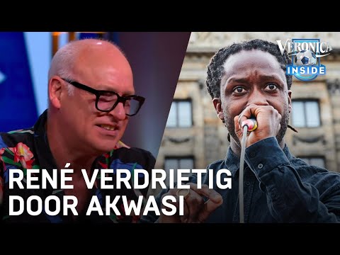 Rene? ziet beelden Akwasi op Dam: 'Ik word hier zo verdrietig van' | VERONICA INSIDE