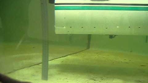 Automated depth control ROV - 2nd test (buoyancy control)