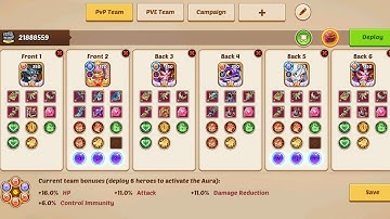 Idle Heroes - BQ Aranea in Void Vortex - F2P Abyss Meme Team