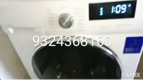 marq 7.5kg front load washing machine E01 error water inlet problem solved