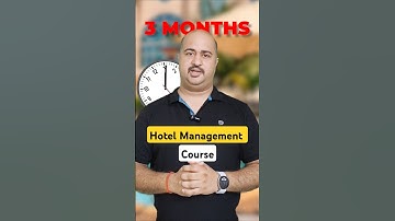Hotel Management Course | Career, Jobs & Opportunities 💼🌟 #hotelmanagement