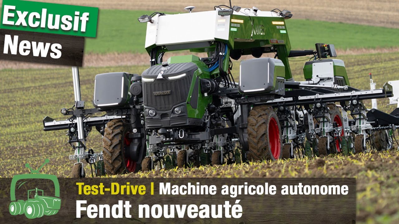 Fendt Xaver GT - Le nouveau porte-outils high-tech | Robot agricole + RowPilot | Nouveauté