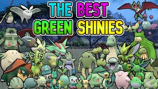 Catching the BEST Green Shinies | Pokemon Violet Shiny Pokemon Reaction Compilation