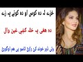 Khaze La Pa Khola Ke Gheen Warakal Aw Da Haghe Noksan Khola Ke Gheen Waal Sa Noksanat Lari