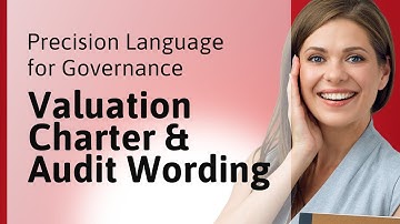 Precision Language for Governance: Valuation Charter & Audit Wording