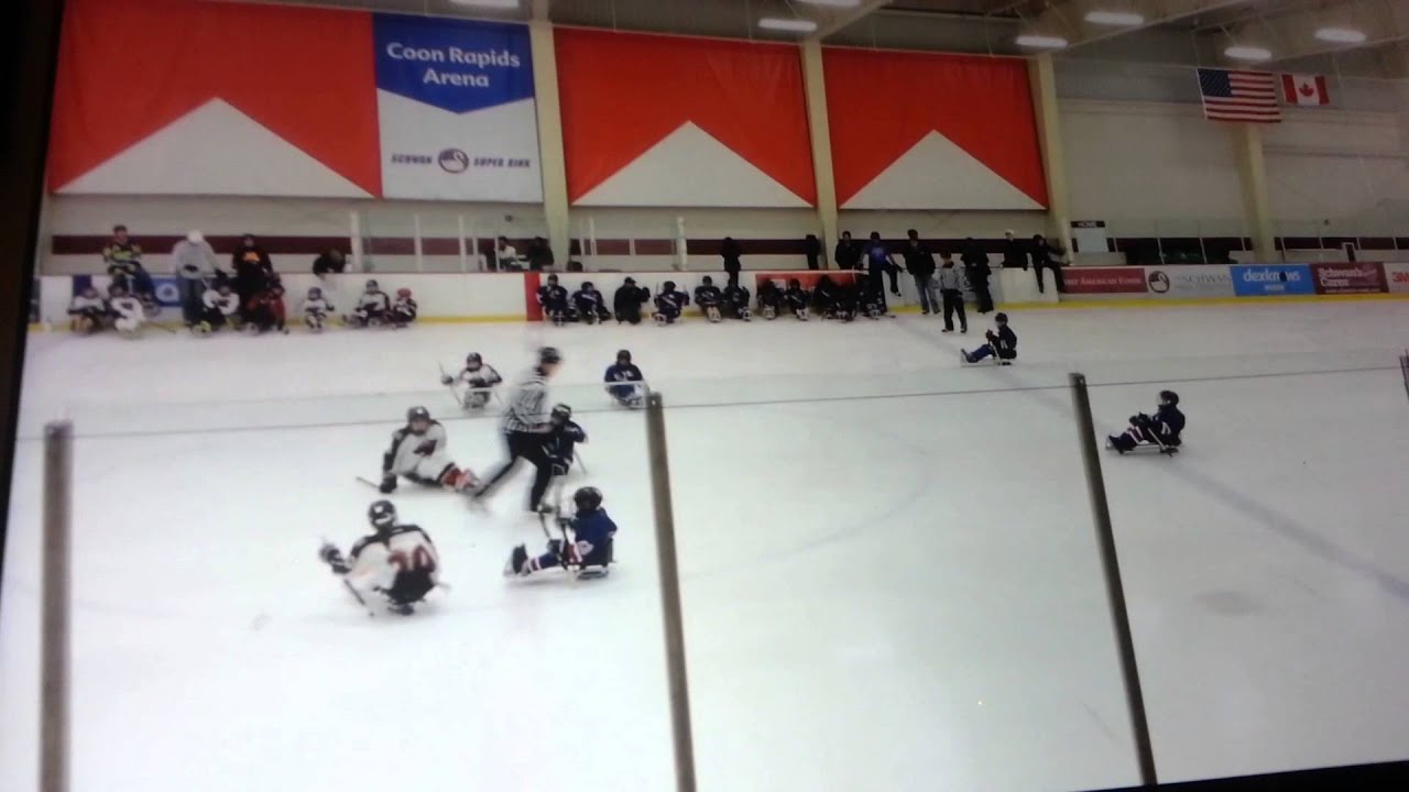Sled hockey in Minnesota YouTube
