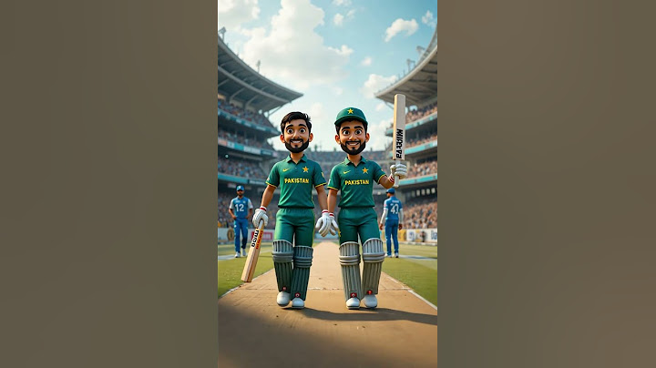 What Happens When INDIA and PAKISTAN Face Off in Cricket? #ai #cricket