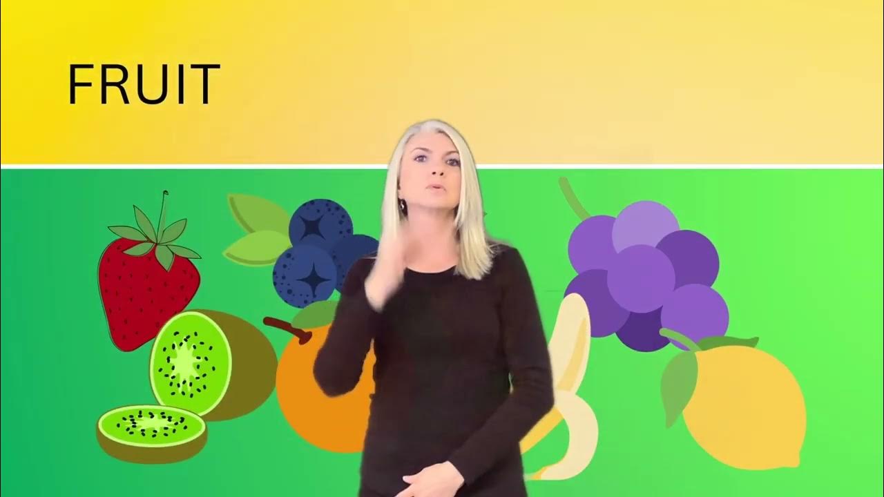Apples ASL Vocabulary YouTube