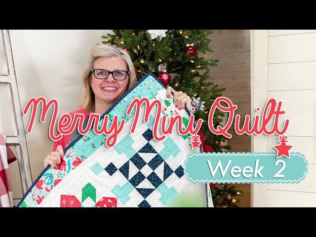 Christmas in July Sew Along - Merry Mini Week Two - Snowflake