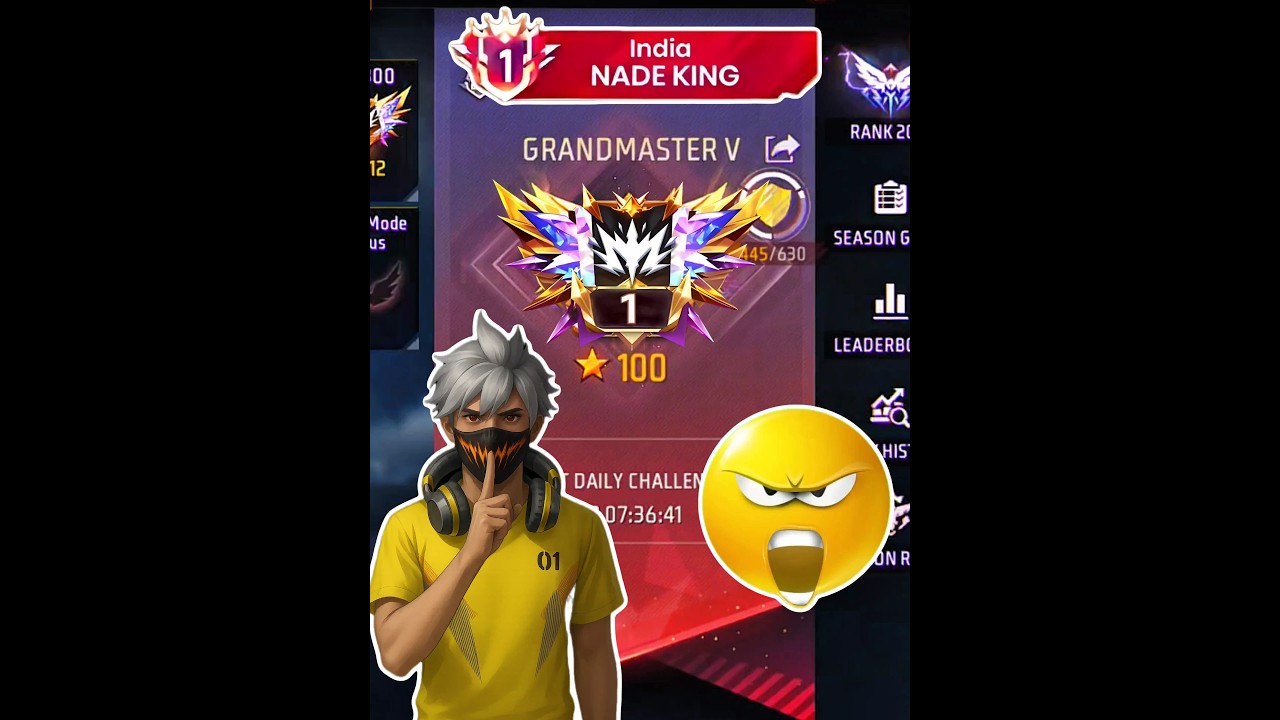 Cs Rank Top 1 🗿 GreNade = Thabhai  🔥 They Had No Chance opponent 🙅🏻 