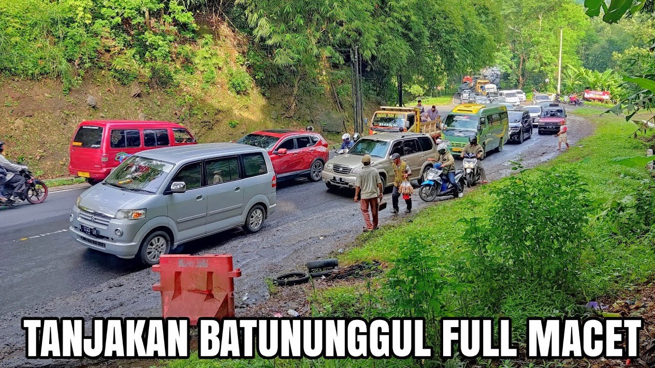 Live Tanjakan Batununggul Macet Parah H+2 Lebaran