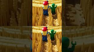 Mysterious Alien Figures Captured Moving Through the Field at Night #cute #funny #lego