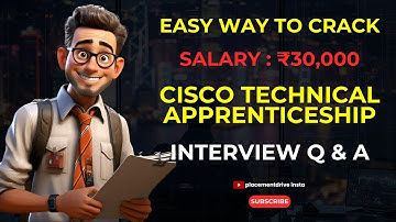 CISCO Technical Apprenticeship Latest Interview Experience | Software Engineer Trainee