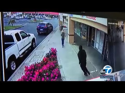 Surveillance video: Robbery crew fatally runs over woman in Garden Grove I ABC7