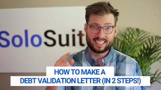 How to make a debt validation letter (In 2 steps!) screenshot 4