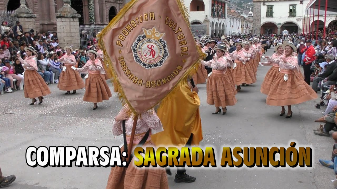 COMPARSA SAGRADA ASUNCIÓN EN HUAMANGA AYACUCHO CARNAVELES 2025