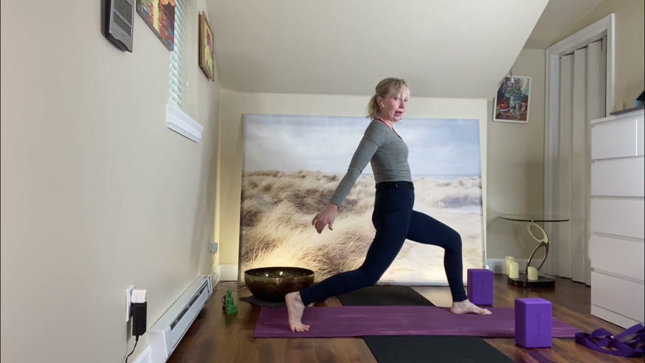 Hatha yoga zoom class April 25, 2023 YouTube