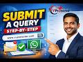How to Submit a Enquiry on V-Protector | Step-by-Step Tutorial