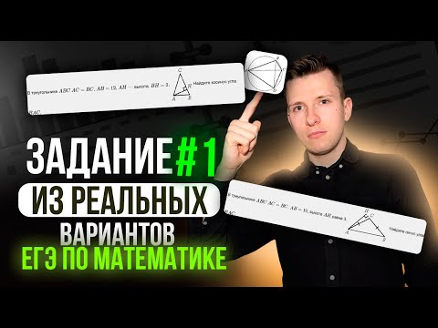 Разбираем задание №1 из реальных вариантов ЕГЭ прошлых лет по профильной математике