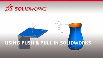 Using Push & Pull in SOLIDWORKS