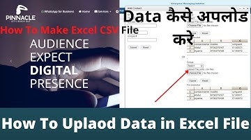 How To Upload Excel Data For Bulk SMS || How To Make Excel CSV File || Send Bulk SMS From Excel Data