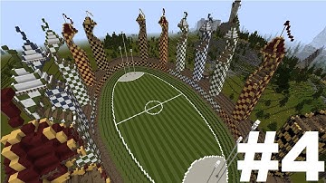 Exploring The Quidditch Pitch In Minecraft! -Harry Potter In Minecraft Ep.4-