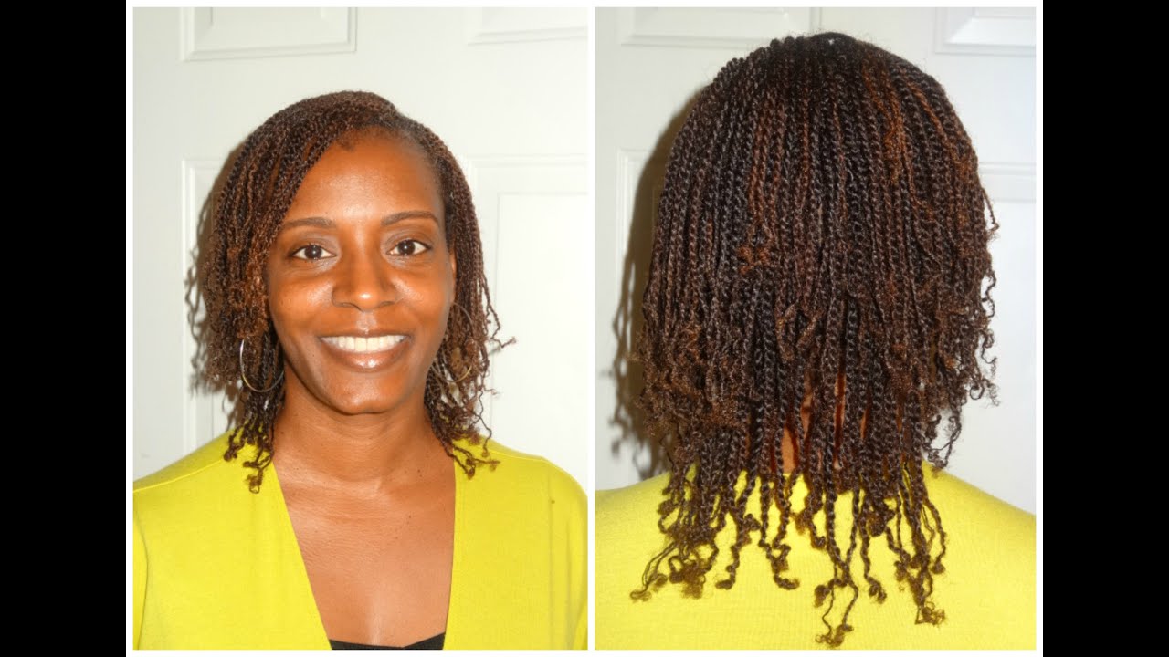 Natural Hair Two Strand Twist | *Pics - YouTube