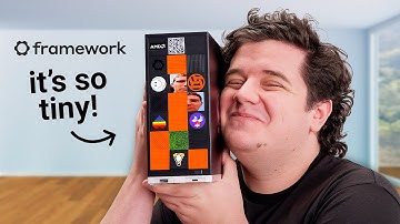 This TINY desktop makes me nervous.... - Framework Desktop