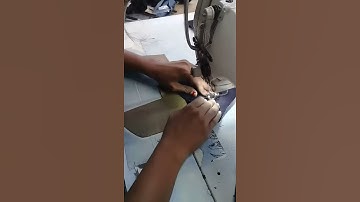 Coin pocket attach without mark & use laser light in garments industry.