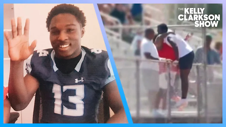 Watch Football Player's Emotional Embrace With Mom...