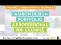 Fashion Design Portfolio: A Professional PDF Example