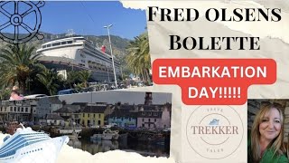 Comparing a smaller cruise ship to the larger ones....it was surprising! #fredolsen #bolette