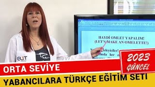 Yabancılara Türkçe Eğitim Seti Orta Seviye - 2023 En Hızlı Ve Gerçek Öğrenme Şekli