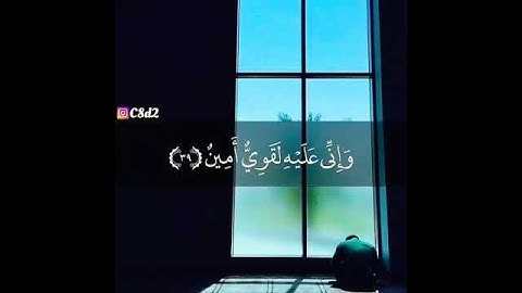 تلاوه هادئه🖤