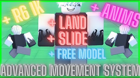 🏃ADVANCED MOVEMENT SYSTEM🏃 📦FREE MODEL📦| ROBLOX STUDIO | k4z_x.